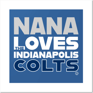 Nana Loves the Baltimore Colts Posters and Art